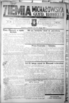 Ziemia Michałowska (Gazeta Brodnicka), R. 1937, Nr 20