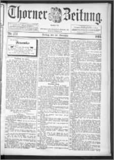 Thorner Zeitung 1895, Nr. 274