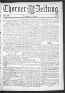 Thorner Zeitung 1895, Nr. 279 Zweites Blatt