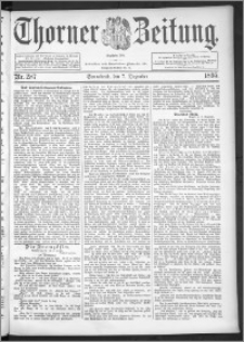 Thorner Zeitung 1895, Nr. 287