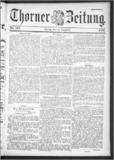 Thorner Zeitung 1895, Nr. 292 Zweites Blatt