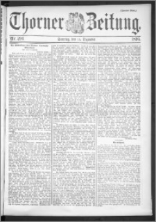 Thorner Zeitung 1895, Nr. 294 Zweites Blatt