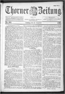 Thorner Zeitung 1895, Nr. 304 Erstes Blatt