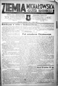 Ziemia Michałowska (Gazeta Brodnicka), R. 1937, Nr 74