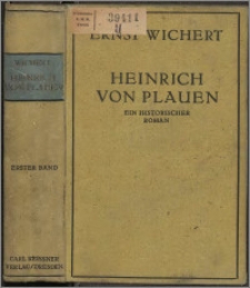Heinrich von Plauen : historischer Roman. Bd. 1