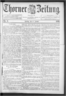 Thorner Zeitung 1895, Nr. 9