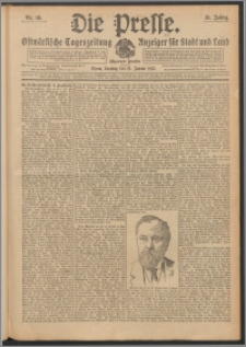 Die Presse 1913, Jg. 31, Nr. 16 Zweites Blatt, Drittes Blatt, Viertes Blatt