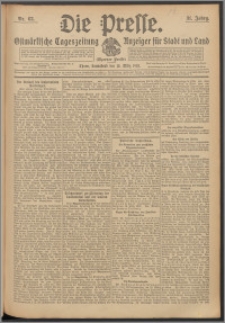 Die Presse 1913, Jg. 31, Nr. 63 Zweites Blatt, Drittes Blatt