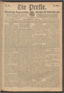 Die Presse 1913, Jg. 31, Nr. 101 Zweites Blatt, Drittes Blatt, Viertes Blatt