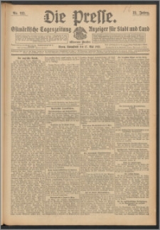 Die Presse 1913, Jg. 31, Nr. 113 Zweites Blatt, Drittes Blatt