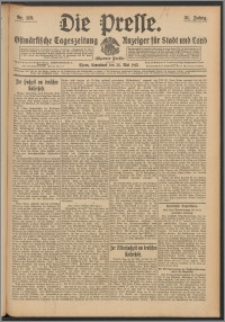 Die Presse 1913, Jg. 31, Nr. 119 Zweites Blatt, Drittes Blatt