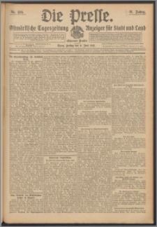 Die Presse 1913, Jg. 31, Nr. 130 Zweites Blatt, Drittes Blatt, Viertes Blatt