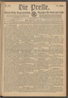 Die Presse 1913, Jg. 31, Nr. 132 Zweites Blatt, Drittes Blatt, Viertes Blatt, Fünftes Blatt
