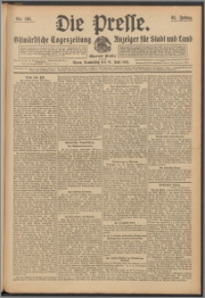 Die Presse 1913, Jg. 31, Nr. 141 Zweites Blatt, Drittes Blatt