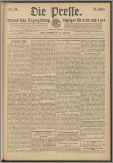 Die Presse 1913, Jg. 31, Nr. 143 Zweites Blatt, Drittes Blatt