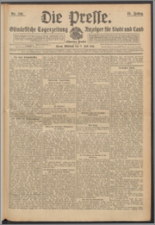 Die Presse 1913, Jg. 31, Nr. 158 Zweites Blatt, Drittes Blatt