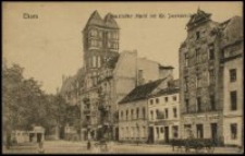 Toruń - Rynek Nowomiejski - Thorn. Neustädter Markt mit Kh. Jacobskirche