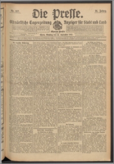Die Presse 1913, Jg. 31, Nr. 217 Zweites Blatt, Drittes Blatt, Viertes Blatt