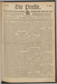 Die Presse 1913, Jg. 31, Nr. 220 Zweites Blatt, Drittes Blatt