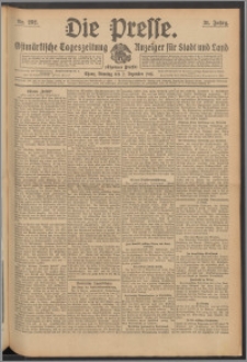 Die Presse 1913, Jg. 31, Nr. 282 Zweites Blatt, Drittes Blatt, Viertes Blatt