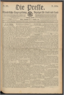 Die Presse 1913, Jg. 31, Nr. 286 Zweites Blatt, Drittes Blatt
