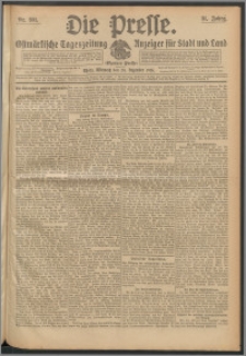 Die Presse 1913, Jg. 31, Nr. 301 Zweites Blatt, Drittes Blatt