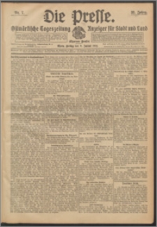 Die Presse 1914, Jg. 32, Nr. 7 Zweites Blatt, Drittes Blatt