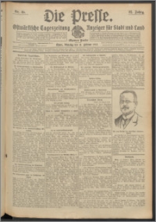 Die Presse 1914, Jg. 32, Nr. 40 Zweites Blatt, Drittes Blatt