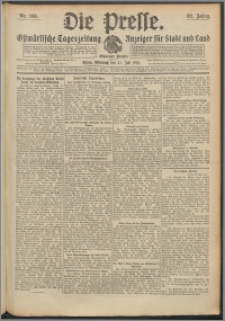 Die Presse 1914, Jg. 32, Nr. 169 Zweites Blatt, Drittes Blatt