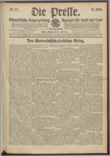 Die Presse 1914, Jg. 32, Nr. 177 Zweites Blatt, Drittes Blatt