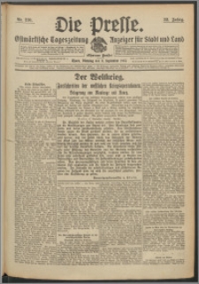 Die Presse 1914, Jg. 32, Nr. 210 Zweites Blatt