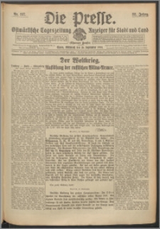 Die Presse 1914, Jg. 32, Nr. 217 Zweites Blatt, Drittes Blatt