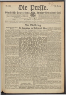 Die Presse 1914, Jg. 32, Nr. 259 Zweites Blatt