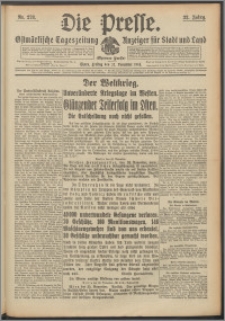 Die Presse 1914, Jg. 32, Nr. 278 Zweites Blatt