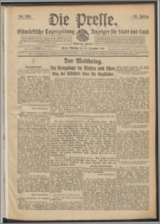 Die Presse 1914, Jg. 32, Nr. 303 Zweites Blatt