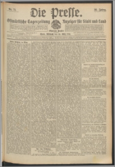 Die Presse 1914, Jg. 32, Nr. 71 Zweites Blatt, Drittes Blatt