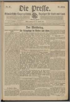 Die Presse 1915, Jg. 33, Nr. 18 Zweites Blatt