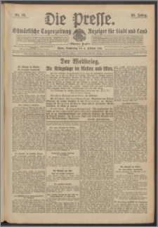 Die Presse 1915, Jg. 33, Nr. 35 Zweites Blatt