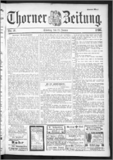 Thorner Zeitung 1896, Nr. 16 Zweites Blatt