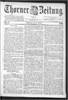 Thorner Zeitung 1896, Nr. 18