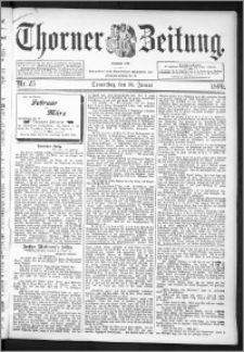 Thorner Zeitung 1896, Nr. 25