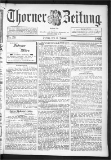 Thorner Zeitung 1896, Nr. 26