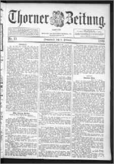 Thorner Zeitung 1896, Nr. 33