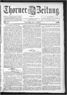 Thorner Zeitung 1896, Nr. 37