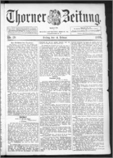 Thorner Zeitung 1896, Nr. 38