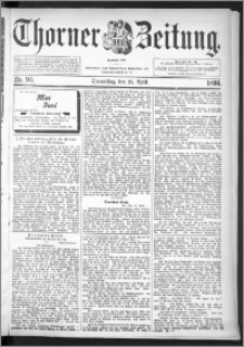 Thorner Zeitung 1896, Nr. 95