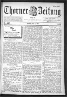 Thorner Zeitung 1896, Nr. 102 Erstes Blatt