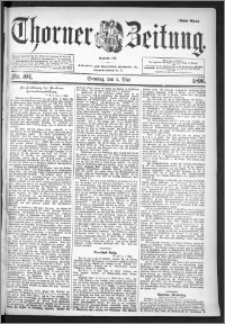 Thorner Zeitung 1896, Nr. 104 Erstes Blatt