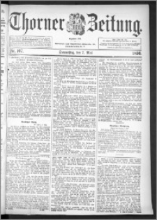 Thorner Zeitung 1896, Nr. 107