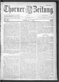 Thorner Zeitung 1896, Nr. 110 Erstes Blatt